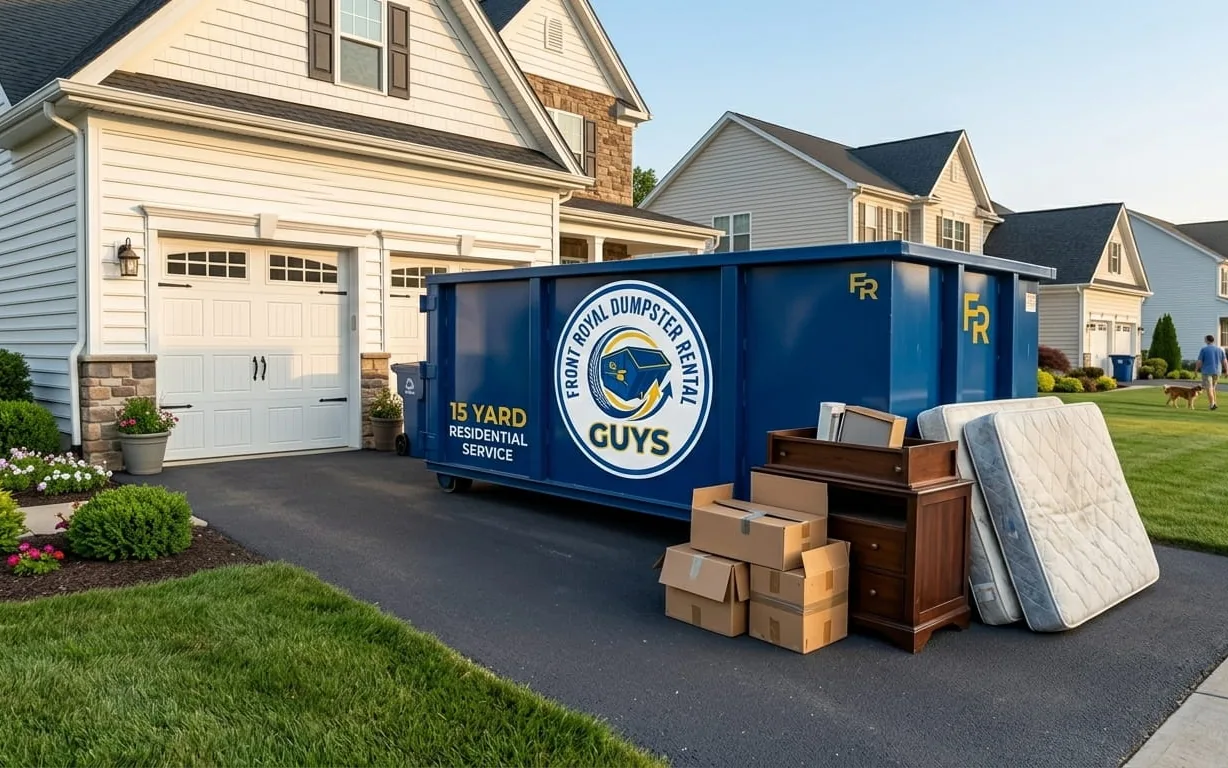 Dumpster rental in Luray VA Roll-off dumpster rental serving Luray, VA