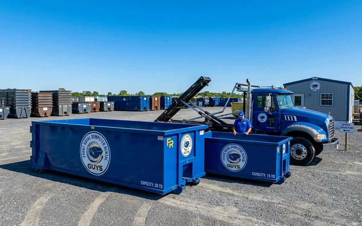 Dumpster rental service areas near Front Royal MI Dumpster rental service areas around Warren County