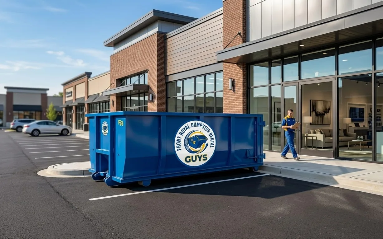 Dumpster rental in Strasburg VA Roll-off dumpster rental serving Strasburg, VA