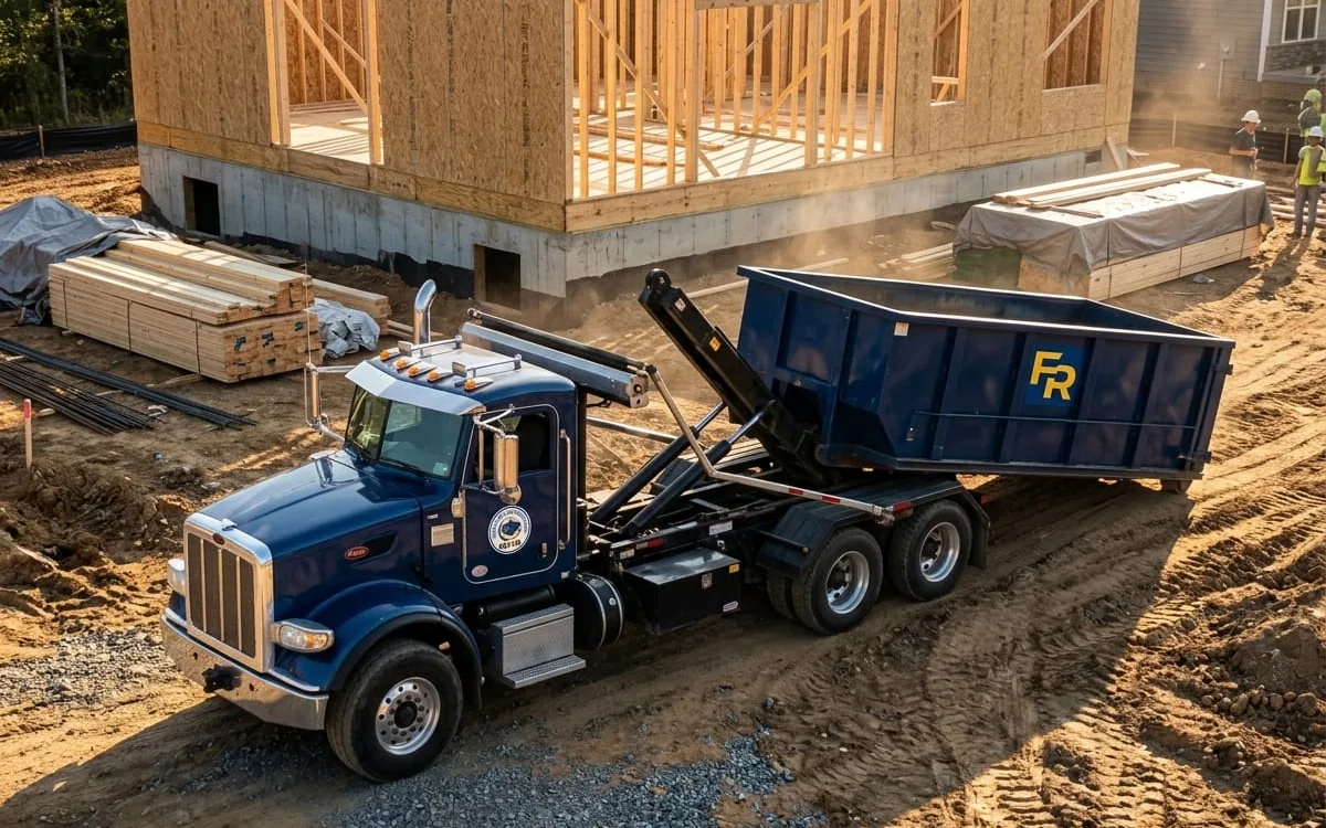 Roofing Dumpster Rental in Front Royal VA